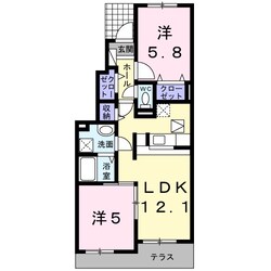 コスモス　Ｂの物件間取画像